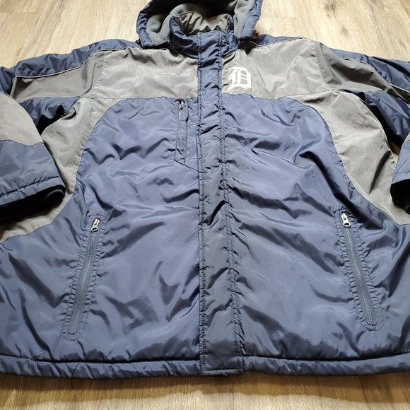 Detroit Tigers GlII Sports By Carl Banks MLB Coat Insulated Jacket Men's XXL. - Picture 2 of 12